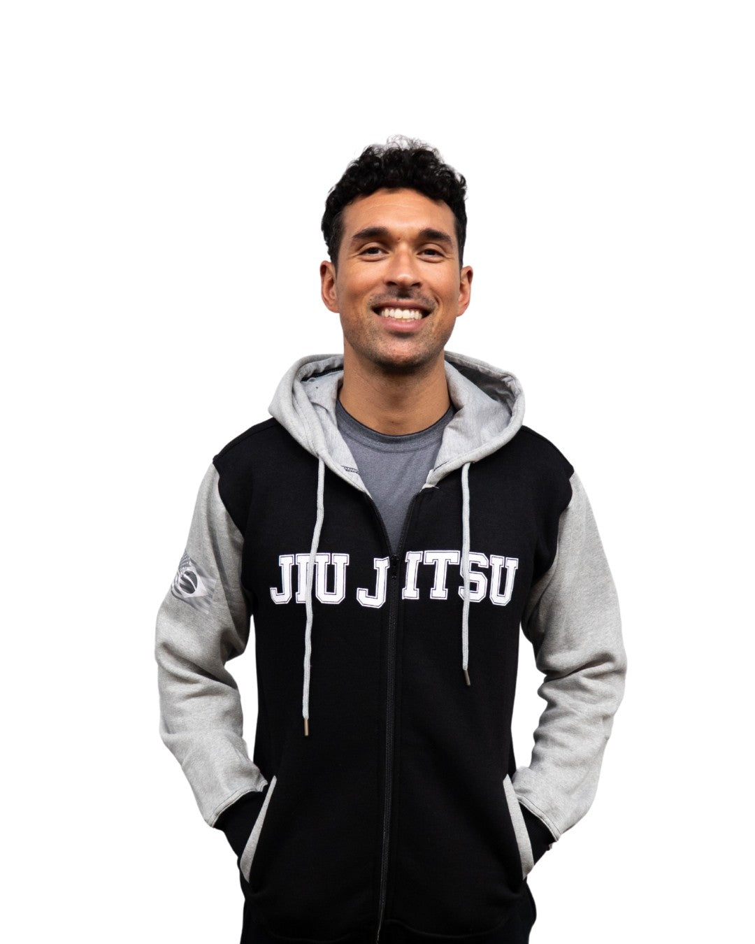 Adult BJJ Zip-Up Sweatshirt