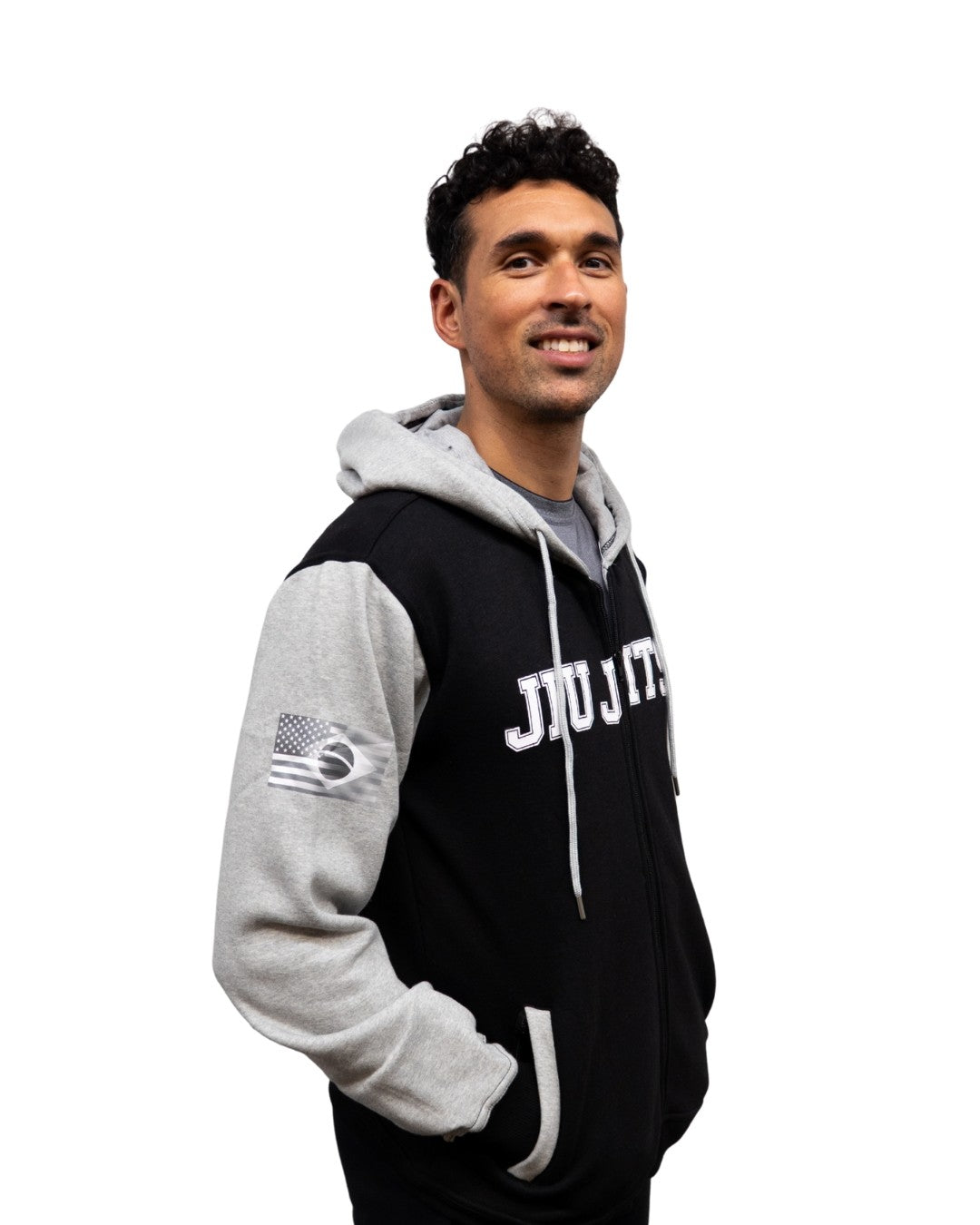 Adult BJJ Zip-Up Sweatshirt